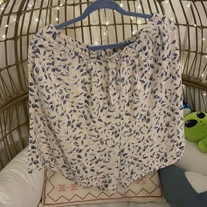 Selene Sport Lightweight Linen Blue/Tan Shorts 2x